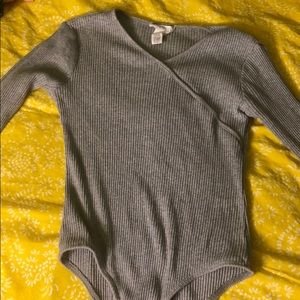 Grey bodysuit